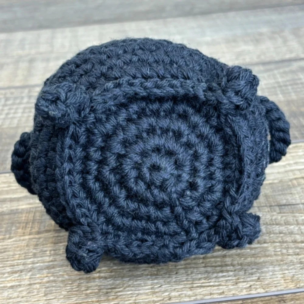 Hand Crafted halloween cauldron